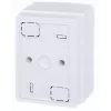 ADELID RM-NT-02T opbouw-verdeelkast, 2 modules, IP40, transparante deur