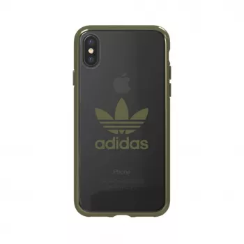 Adidas Apple iPhone X/Xs OR Clear Case groen
