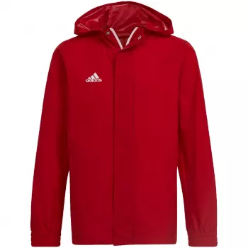 adidas Entrada 22 all-weather jacket heren rood/wit