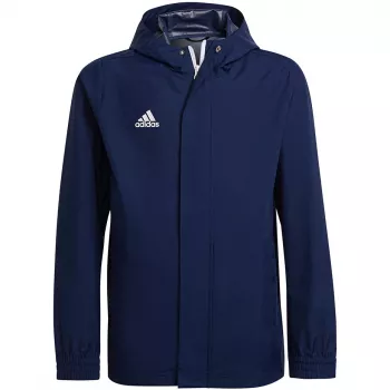 adidas Entrada 22 allweatherjack navyblauw jeugd 116 cm