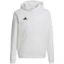 adidas Entrada 22 hoody kinderen sweatshirt wit HG6303 maat 128