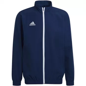 adidas Entrada 22 presentatiejack heren Team Navy Blue/wit maat M HB0571