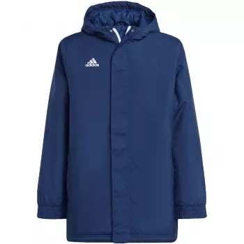 adidas Entrada 22 Stadium kinderen jas blauw IB6079