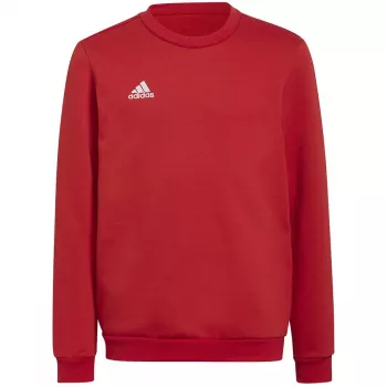 adidas Entrada 22 sweatshirt rood H57473 140cm