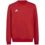 adidas Entrada 22 sweatshirt rood H57473 140cm