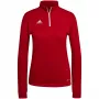 adidas Entrada 22 top trainingssweatshirt rood H57551 2XS