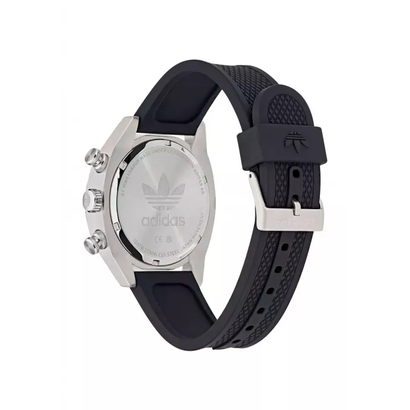 Adidas heren analoog quartz horloge AOFH23003 43mm RVS