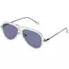 Adidas heren zonnebril AOK001 - zwart montuur, rookglas, 57 mm