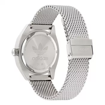 Adidas Heren digitaal horloge AOFH22502 42mm Zwarte siliconen band