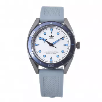 Adidas heren Project One analoog quartzhorloge AOFH22003 43mm zwart siliconenband