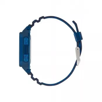 Adidas Project Two heren digitaal quartz horloge AOST22552 48mm zwart silicone
