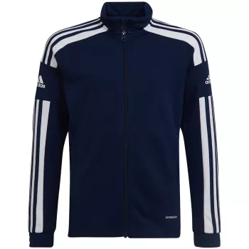 adidas Squadra 21 trainingssweatshirt met rits, navy blue, HC6276, 128 cm, kinderen