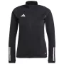 adidas Tiro 23 Competition trainingssweatshirt zwart HK7651 - heren slim fit