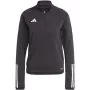 adidas Tiro 23 Competition trainings-top dames sweatshirt zwart-wit HI5967