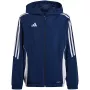 adidas Tiro 24 kinderen trainingsjack Navy blauw 140cm