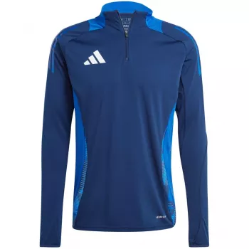adidas Tiro 24 Competition trainingsshirt Team Navy Blue 2 / White heren slim fit lange mouw AEROREADY gerecycled polyester voetbalshirt S