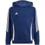 adidas Tiro 24 hoodie voor kinderen Navy Blue 128cm