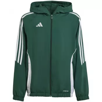 adidas Tiro 24 kindertrainingsjack groen IM8796 152cm