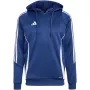 adidas Tiro 24 trainingsjack met capuchon blauw IR9398