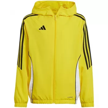 adidas Tiro 24 trainingsjack kinderen Solar Yellow/zwart IM8795 128cm
