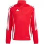 adidas Tiro 24 trainingsjack kinderen rood 128cm