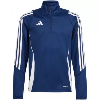 adidas Tiro 24 trainingsshirt kinderen sweatshirt Navy Blue IR9360 maat 140
