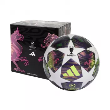 adidas UCL 25/26 Final League Box voetbal maat 4 paars/wit