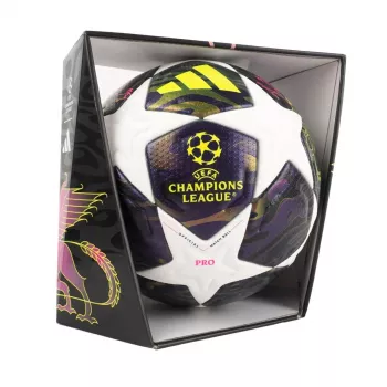 adidas UCL 25/26 Final Pro voetbal maat 5 paars/wit JX9077