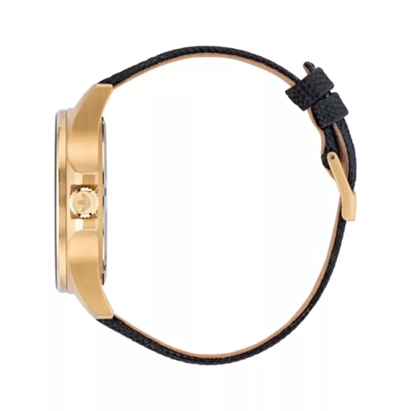 Adidas unisex AOST22568 digitaal LCD-horloge 38mm zwart siliconen