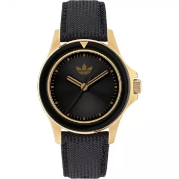 Adidas unisex AOST22568 digitaal LCD-horloge 38mm zwart siliconen
