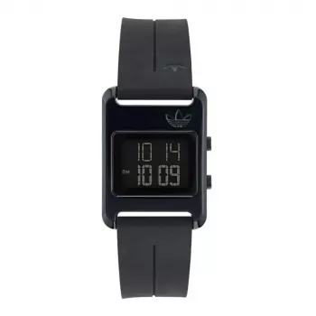 Adidas Unisex AOST23568 Quartz Analoog Horloge 31mm Zwart Silicone