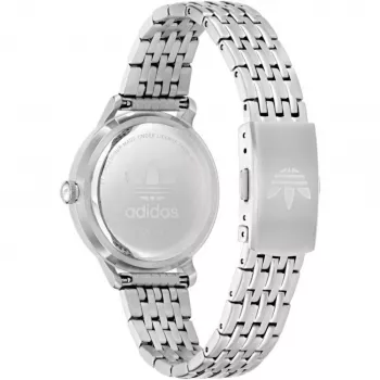 Adidas unisex digitaal quartz horloge AOSY22065 34mm zilver zwart