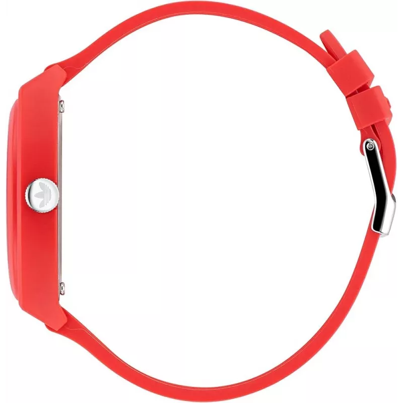 Adidas Unisex digitaal horloge AOST23051 38mm zwart silicone