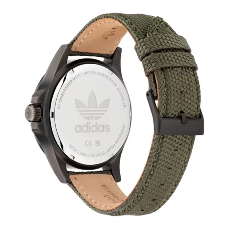 Adidas Unisex horloge AOFH23017 44mm roestvrijstalen quartz analoog