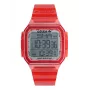 Adidas dames digitaal quartz horloge AOST22051 38mm zwart silicone