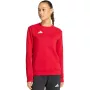 adidas dames Entrada 26 sweat top Team Power Red/wit maat M