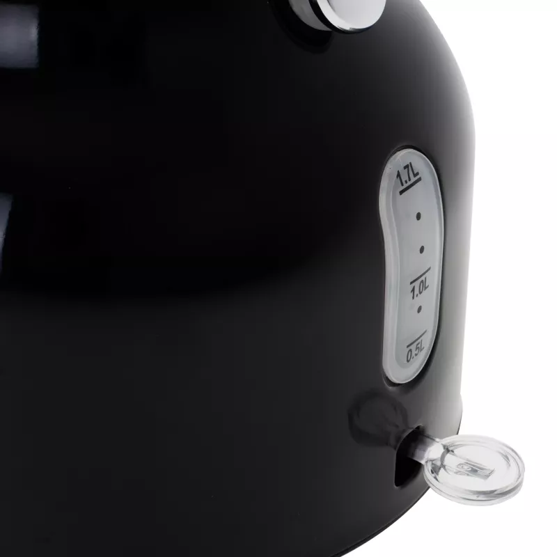 Adler AD 1346B waterkoker 1,7 L, 2200 W, zwart, metallic