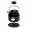 Adler AD 1346B waterkoker 1,7 L, 2200 W, zwart, metallic