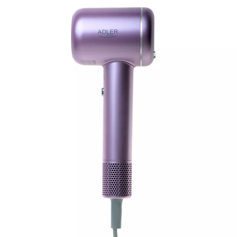 ADLER AD 2270p reis-haardroger 1200W dual voltage opvouwbaar zwart/zilver