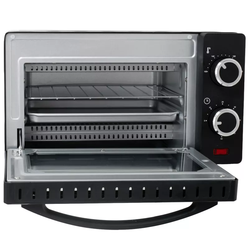 Adler AD 6032 compacte elektrische oven, 9 l, 650 W, zwart