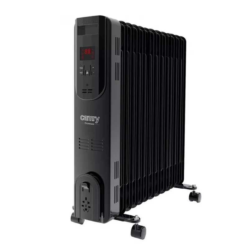 Camry CR 7814 oliegevulde radiator met afstandsbediening, 2500 W, 13 ribben, zwart