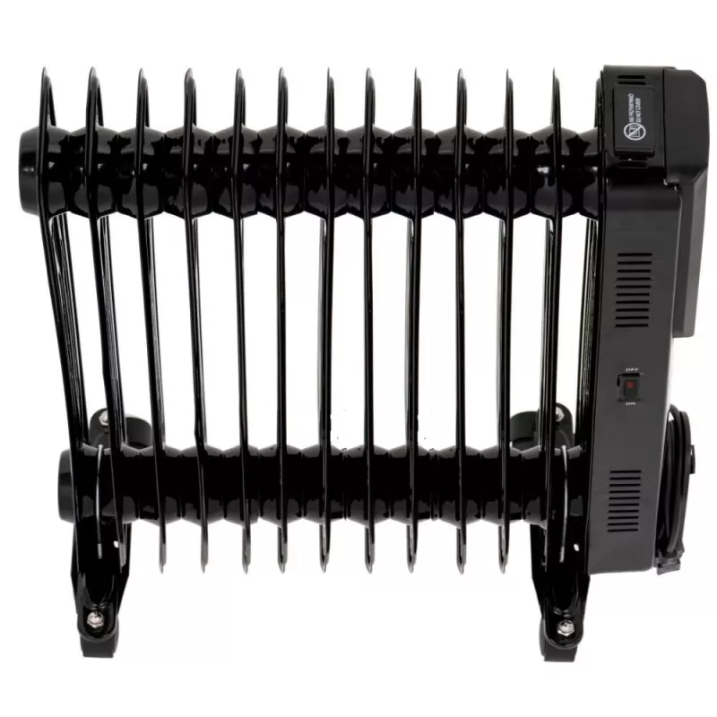 Camry CR 7814 oliegevulde radiator met afstandsbediening, 2500 W, 13 ribben, zwart