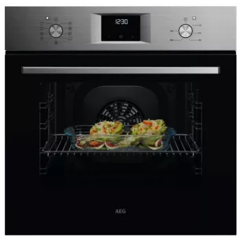 AEG 5000 SurroundCook inbouw-elektrische oven, 65L, pyrolytische zelfreiniging, roestvrijstaal