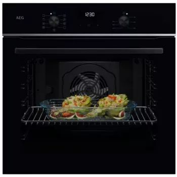 AEG 5000 SurroundCook inbouw elektrische oven, 72L, pyrolytische zelfreiniging, roestvrij staal