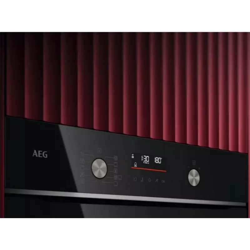 AEG oven met ringverwarming, inbouwbaar, 71l, zwart
