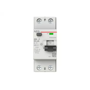 AEG Power Solutions aardlekschakelaar FN240/A30 2P type A 40A 30mA
