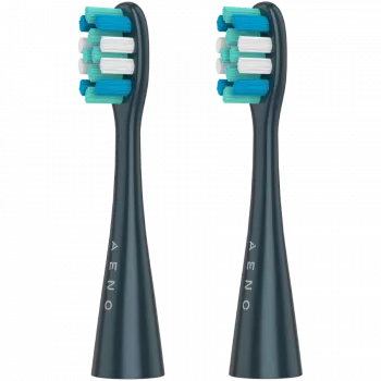 AENO ADB0010N Vervangende Borstelkoppen, 2 Stuks, Wit, Compatibel met ADLER ADB0010N Sonische Tandenborstel