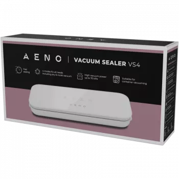 AENO Vacuümverpakker, Wit, LED-display, 230V AC, 130W, -65kPa