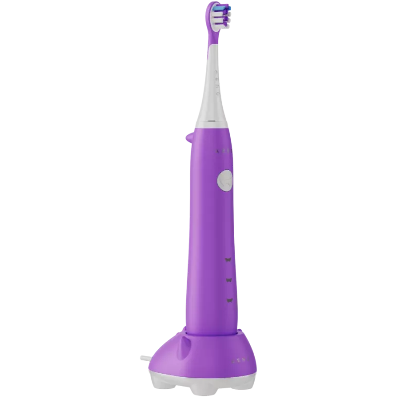 AENO Draadloze Tandenborstel, Violet, 3 Borstelkoppen, 600mAh, 5 Modi, Smart Remind