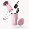 AeroPress Go Plus koffiezetapparaat met roze thermobeker 475 ml